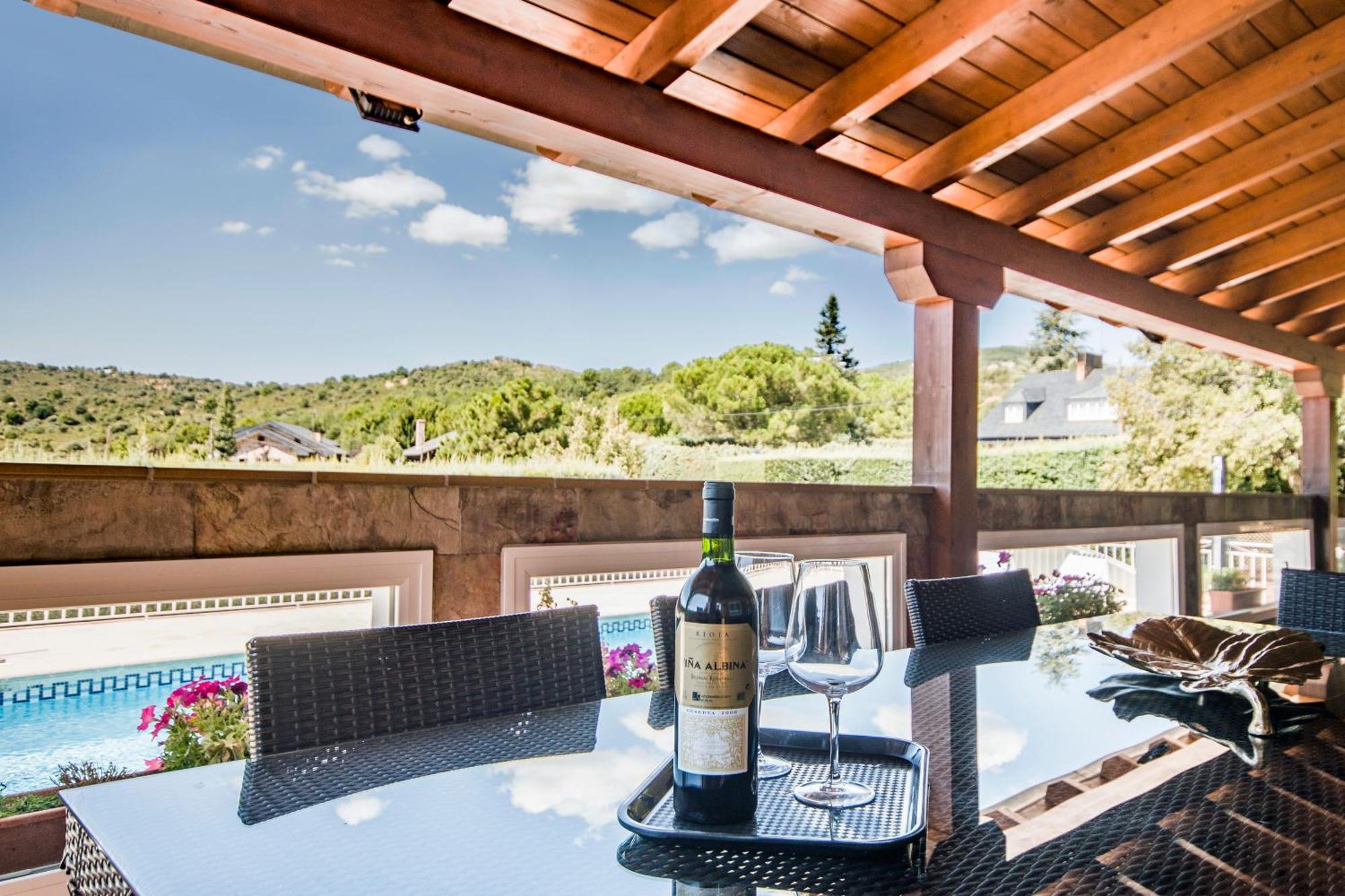 El Jardin De Estrella Villa Navacerrada Luaran gambar